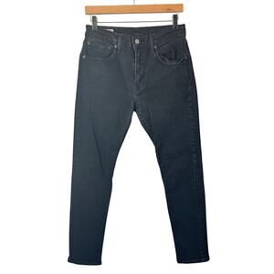 Levi’s Big E Jeans Mens 32 Black Straight Leg Grunge Punk Biker Stretch Denim